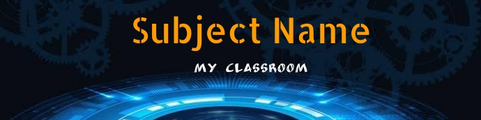 Classroom Header-2 template