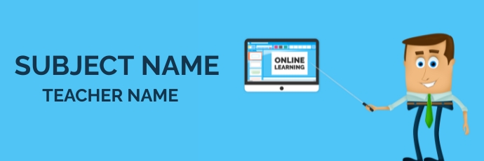 Class Header Comment. Example Classroom Header Template | PosterMyWall