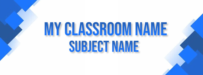 Plantilla de Classroom Header | PosterMyWall