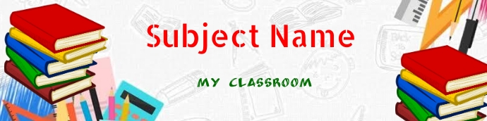 Classroom Header template