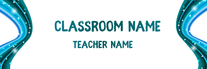 School Header Example Classroom Header Template | PosterMyWall