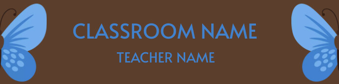 Classroom Header template