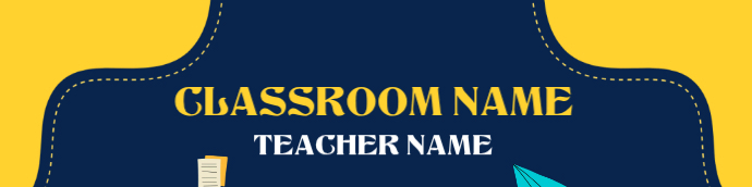 Classroom Banner Template | PosterMyWall