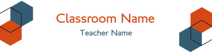 School Header Example Classroom Header Template | PosterMyWall