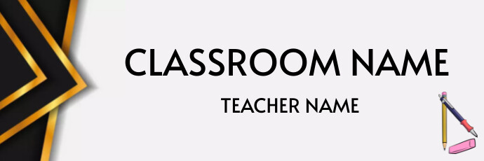 Classroom Header Template | PosterMyWall