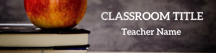 Classroom Header template