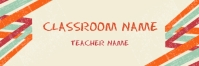 Classroom Header Template | PosterMyWall