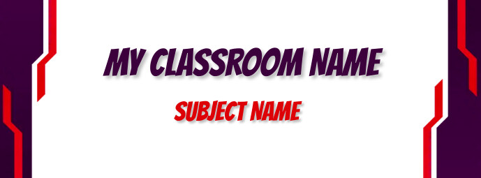 Classroom Header Template | PosterMyWall