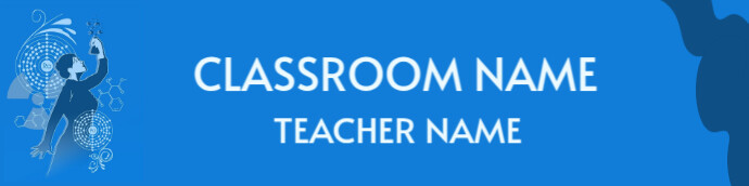 Classroom Header Banner di classe Google template