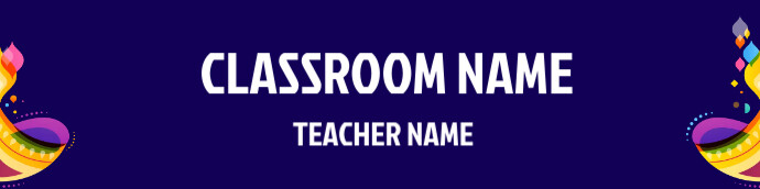 Classroom Header Template | PosterMyWall