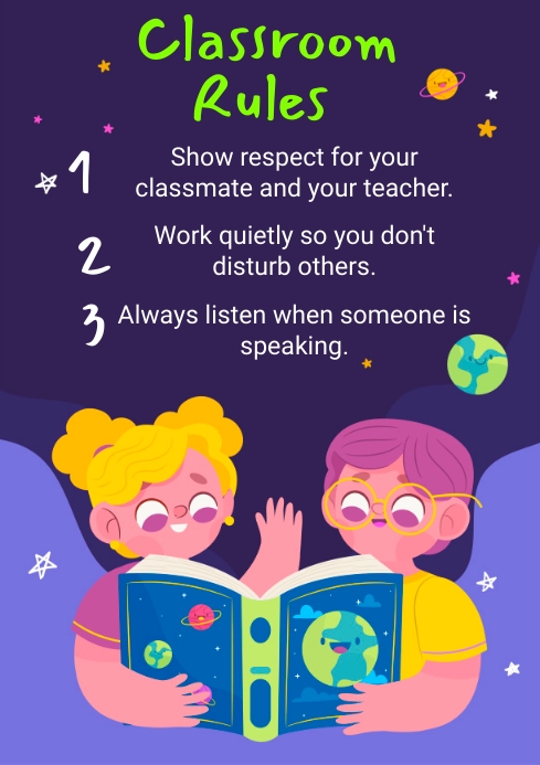 classroom rules Template | PosterMyWall
