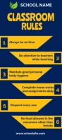 Classroom Rules เอกสารแสดงสถานภาพ template