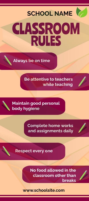 Classroom Rules Template | PosterMyWall