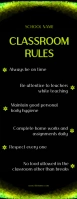 Classroom Rules Half Page Letter template