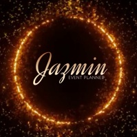 Classy Gold Event Planner Logo Video Template | PosterMyWall