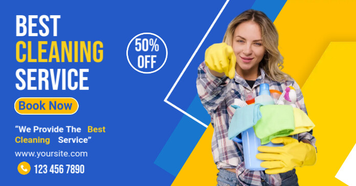 Cleaning Templates ADS Facebook Shared Image