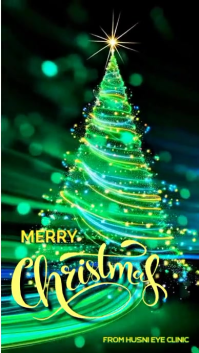 Negro Christmas Greeting Ekran reklamowy Template