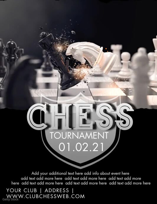 Clean Chess Copy of Clean Chess Tournament Flyer | PosterMyWall