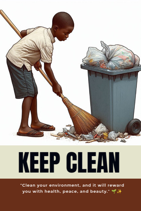 CLEAN Poster template