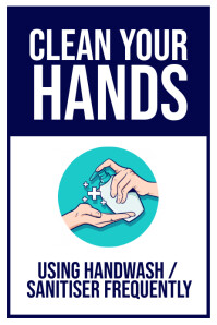 Hand Sanitiser Poster Template PosterMyWall