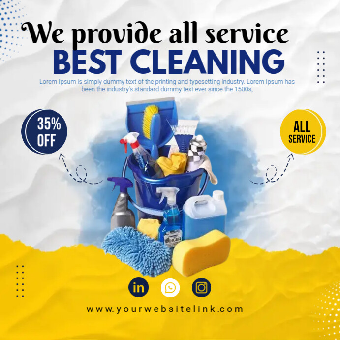 Copy of Cleaning ADS | PosterMyWall
