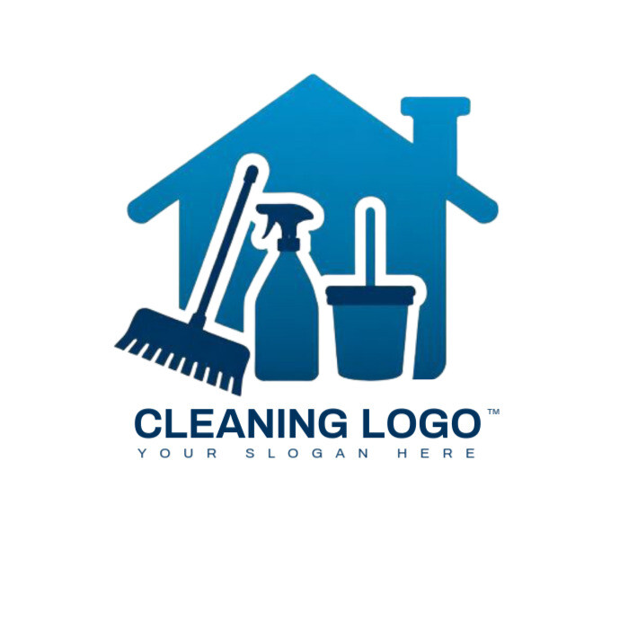 Cleaning logo template