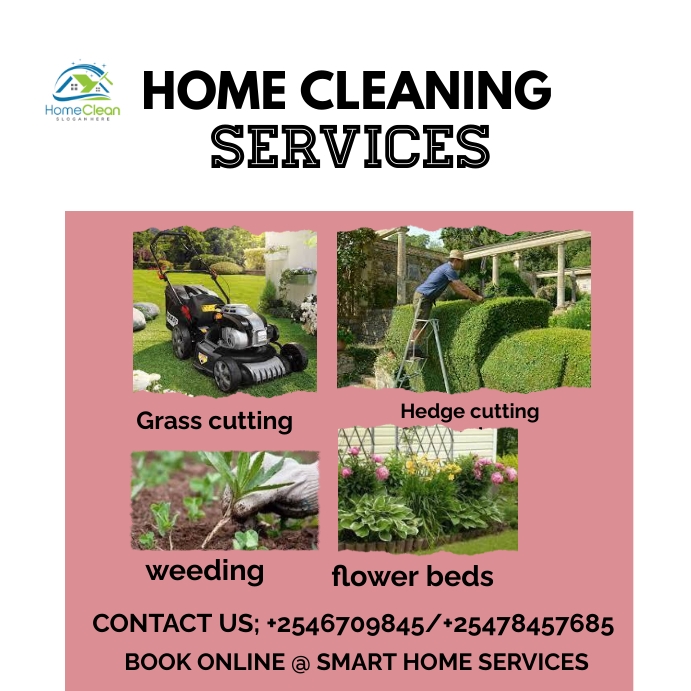 cleaning poster template