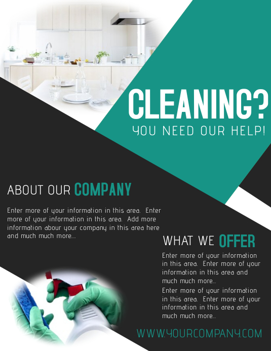 Cleaner Table Poster Copy of CLEANING | PosterMyWall