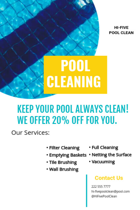 CLEANING POSTER TEMPLATE.R | PosterMyWall