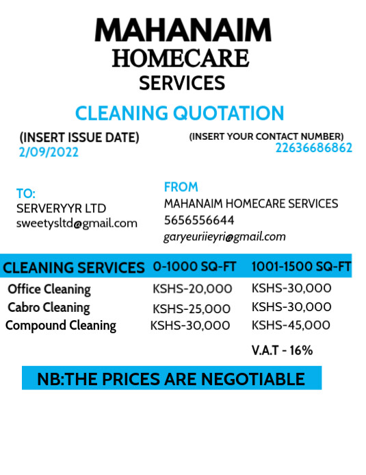 cleaning-quotation-flyer-template-postermywall