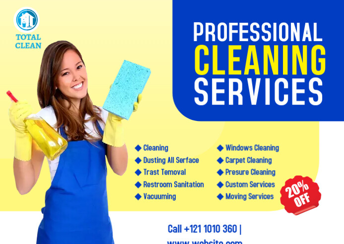 Cleaning Service Ad Template PosterMyWall Cleaning Service Ad Template PosterMyWall
