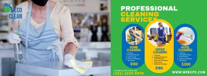 Clean Professional Add Copy of Cleaning Service Ad | PosterMyWall