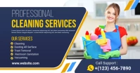 Cleaning Service Ad Facebook Shared Image template