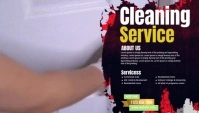 Cleaning Service Ad Template Blog Header