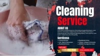 Cleaning Service Ad Template Iphosti le-Twitter