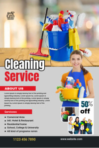 Cleaning Service Ad Template PosterMyWall Cleaning Service Ad Template PosterMyWall