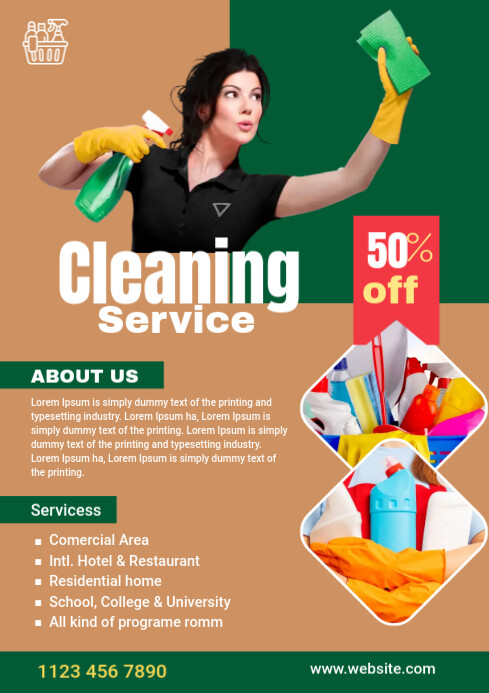 Cleaning Service Ad Template PosterMyWall Cleaning Service Ad Template PosterMyWall