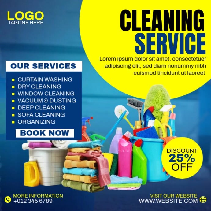 Copy of Cleaning Service Ads | PosterMyWall