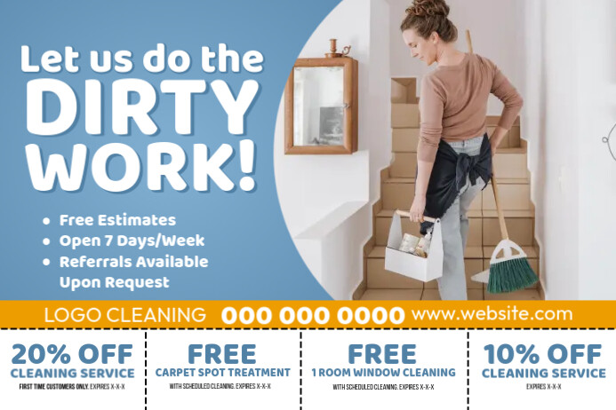 Cleaning Service Ads Template PosterMyWall Cleaning Service Ads Template PosterMyWall