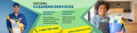 Cleaning service banner template
