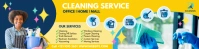 Cleaning service banner template