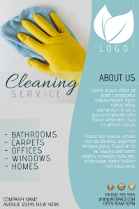 460 Cleaning Service Customizable Design Templates