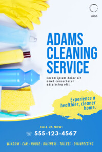 cleaning flyer