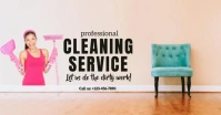 cleaning service Facebook Ad template