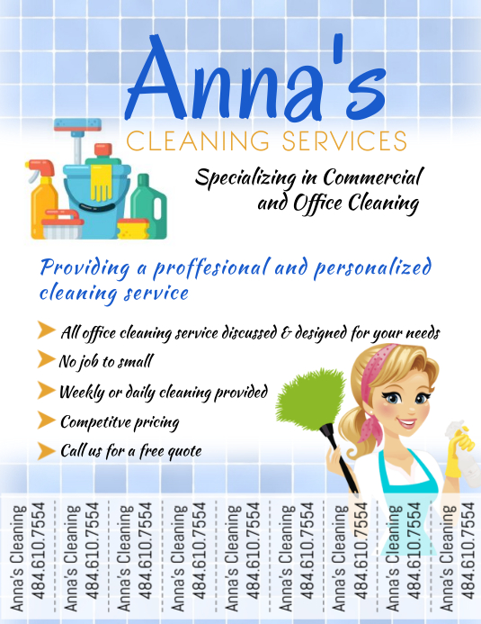 Cleaning Service Template PosterMyWall