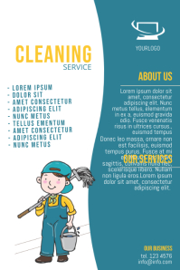 Professional Cleaning Services Flyer Template Postermywall