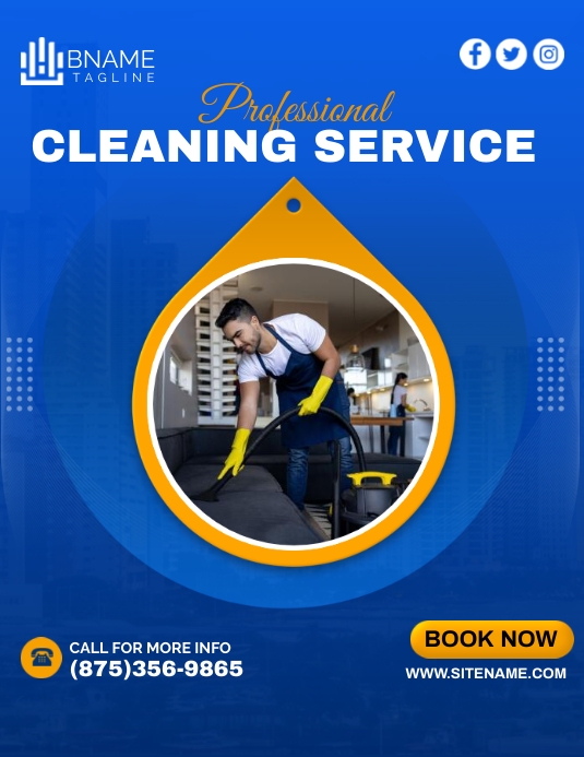 Cleaning Service Offer Template | PosterMyWall