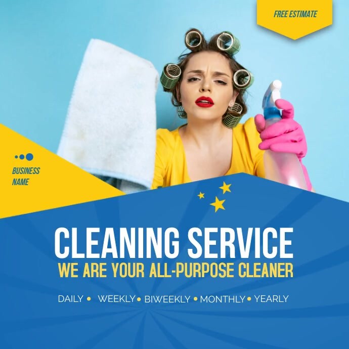 Cleaning Service Template | PosterMyWall