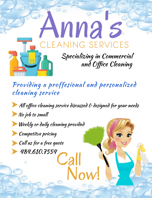 Copy of Cleaning Service Template PosterMyWall