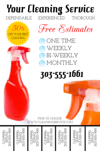 cleaning service flyers